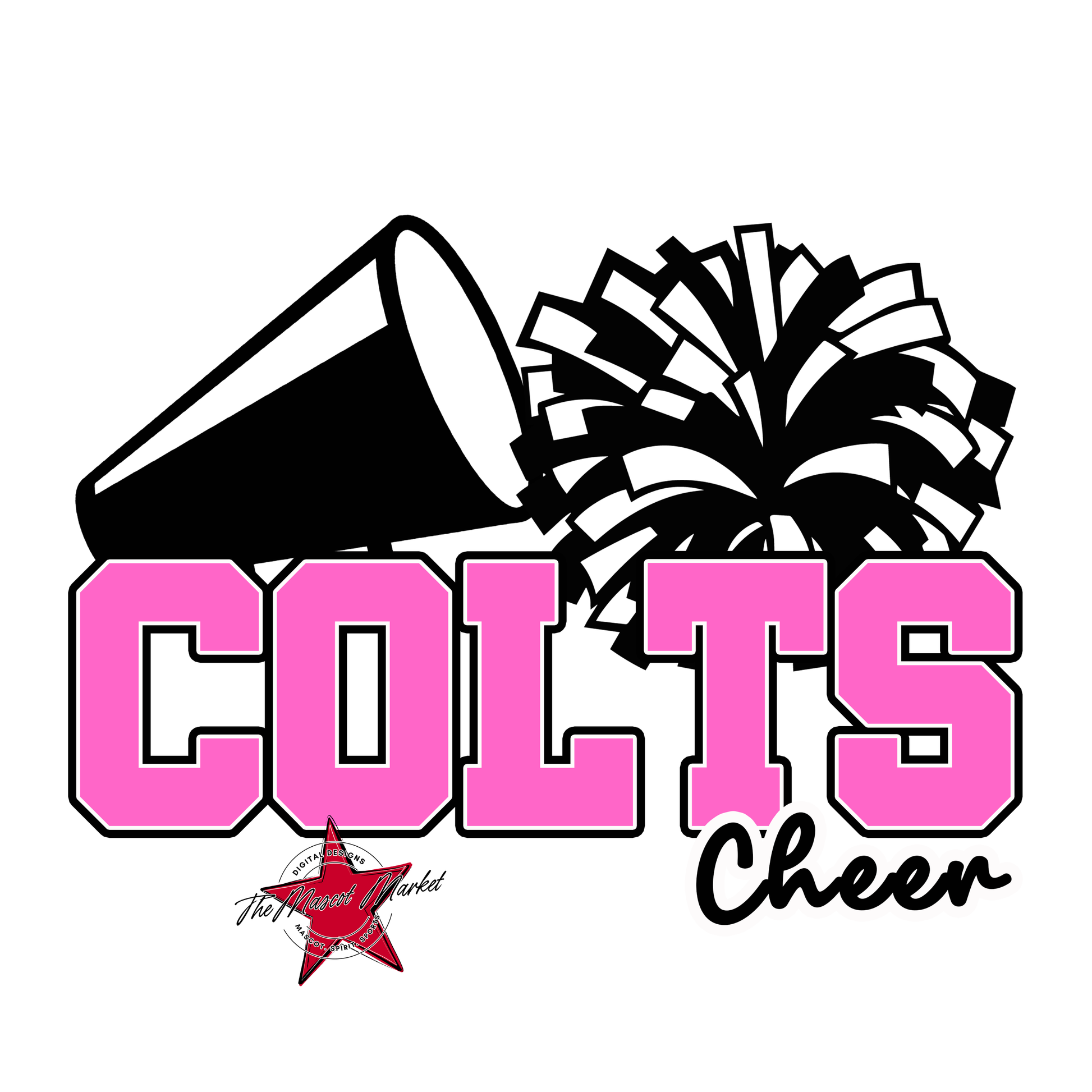 Colts Varsity Cheer-Baby Pink