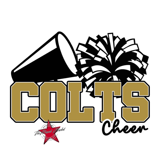 Colts Varsity Cheer-Gold