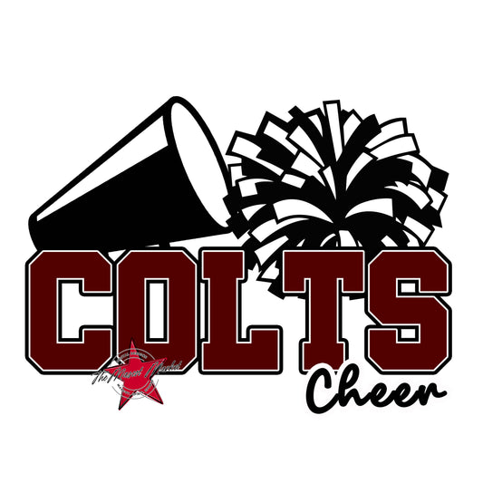 Colts Varsity Cheer-Maroon