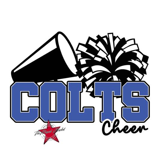 Colts Varsity Cheer-Off Blue