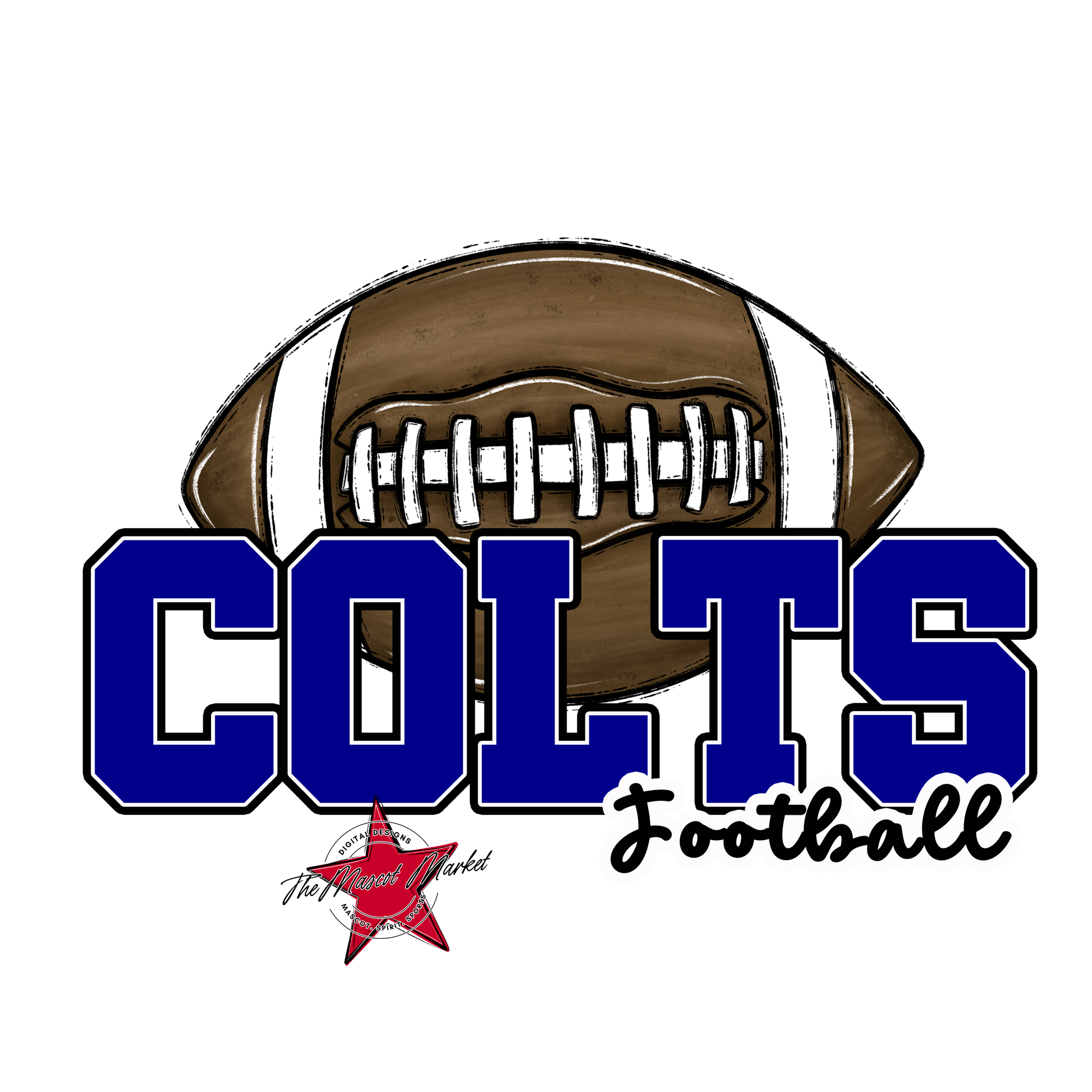 Colts Varsity Football-Blue