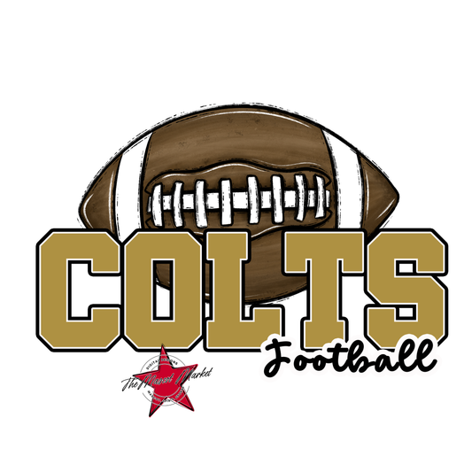 Colts Varsity Football-Gold