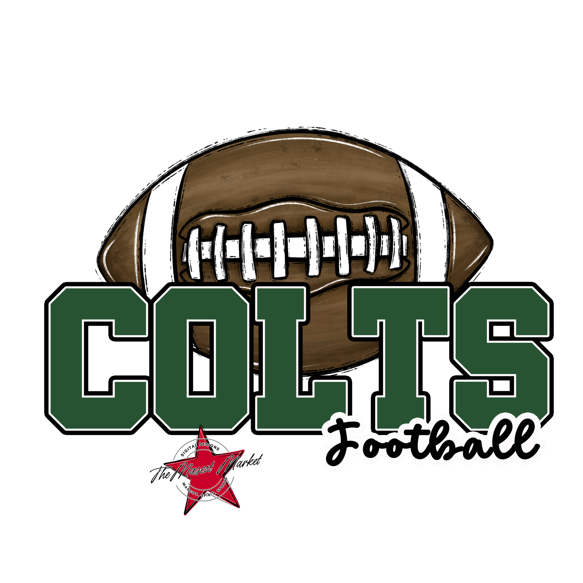 Colts Varsity Football-Green