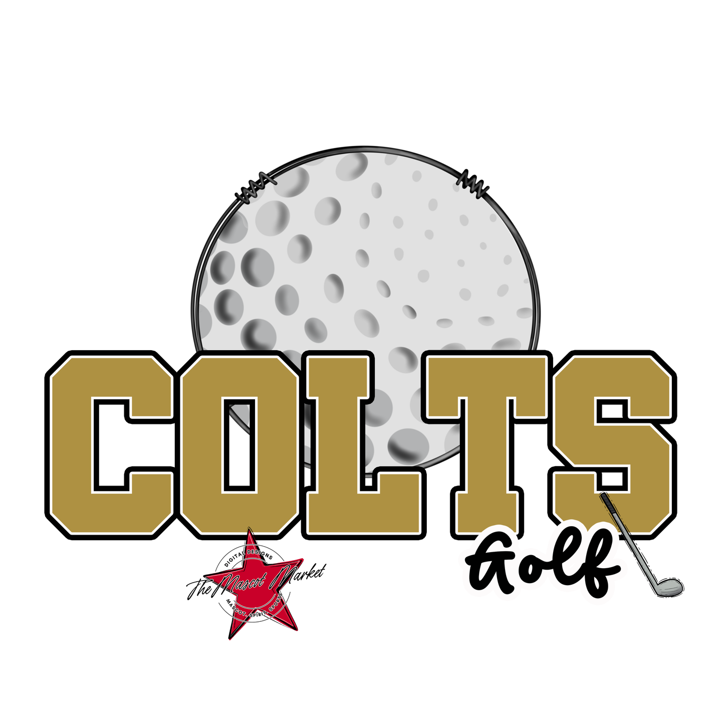 Colts Varsity Golf-Gold