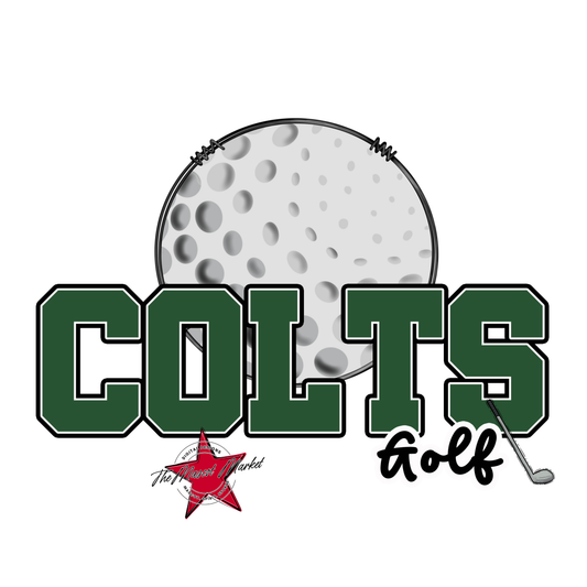 Colts Varsity Golf-Green