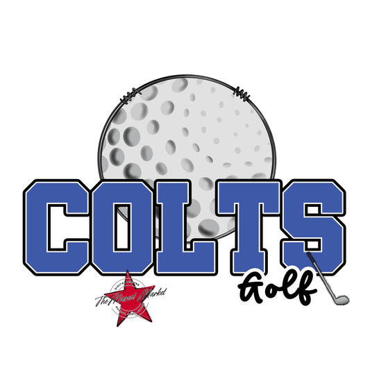 Colts Varsity Golf-Off Blue