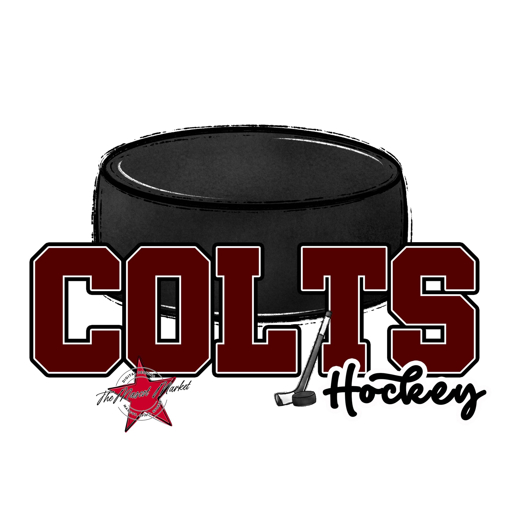 Colts Varsity Hockey-Maroon