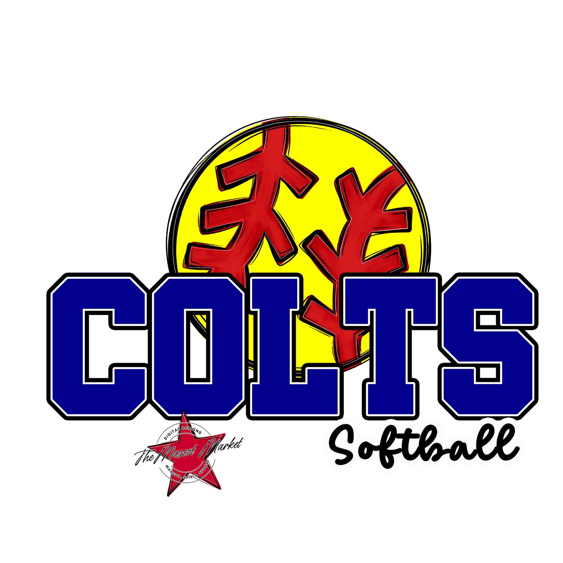 Colts Varsity Softball-Blue