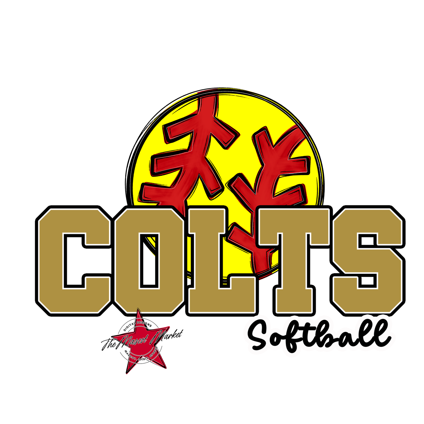 Colts Varsity Softball-Gold