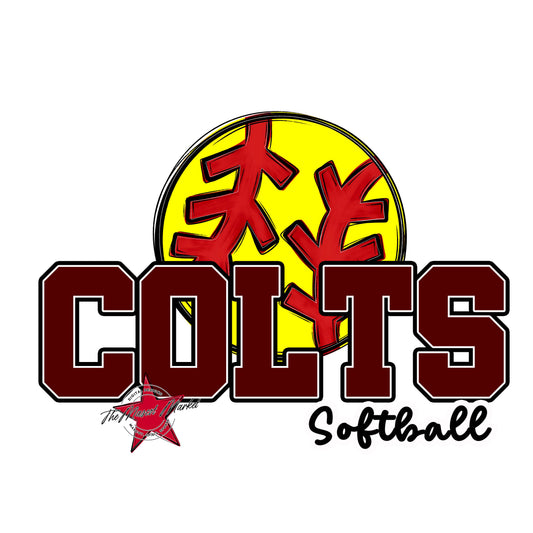 Colts Varsity Softball-Maroon