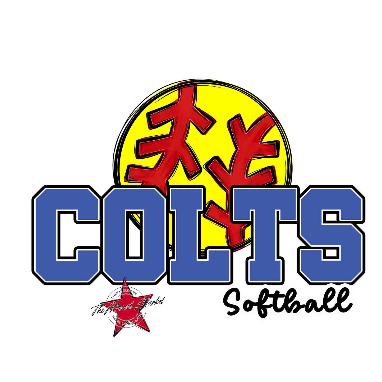 Colts Varsity Softball-Off Blue