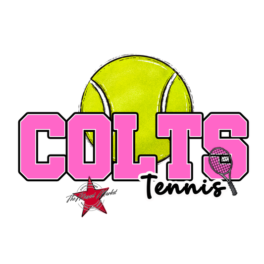 Colts Varsity Tennis-Baby Pink