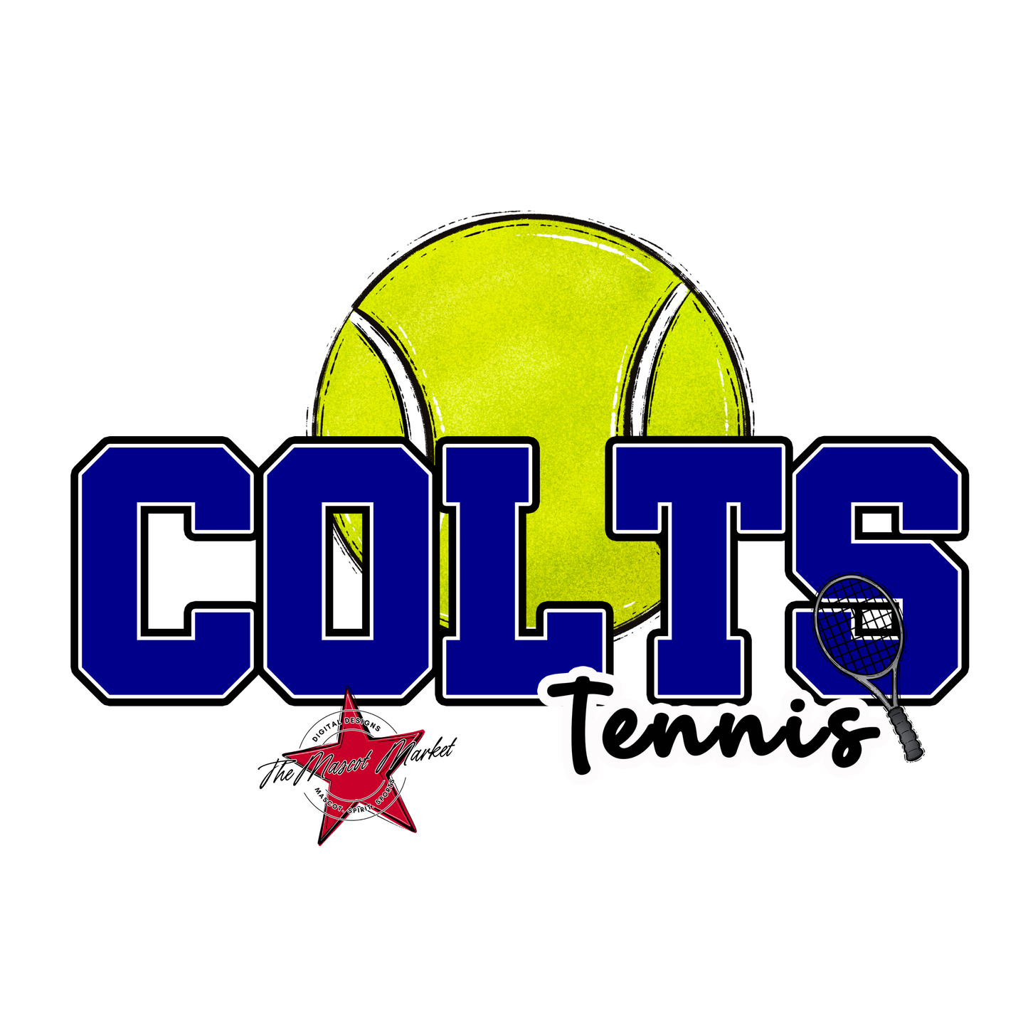 Colts Varsity Tennis-Blue