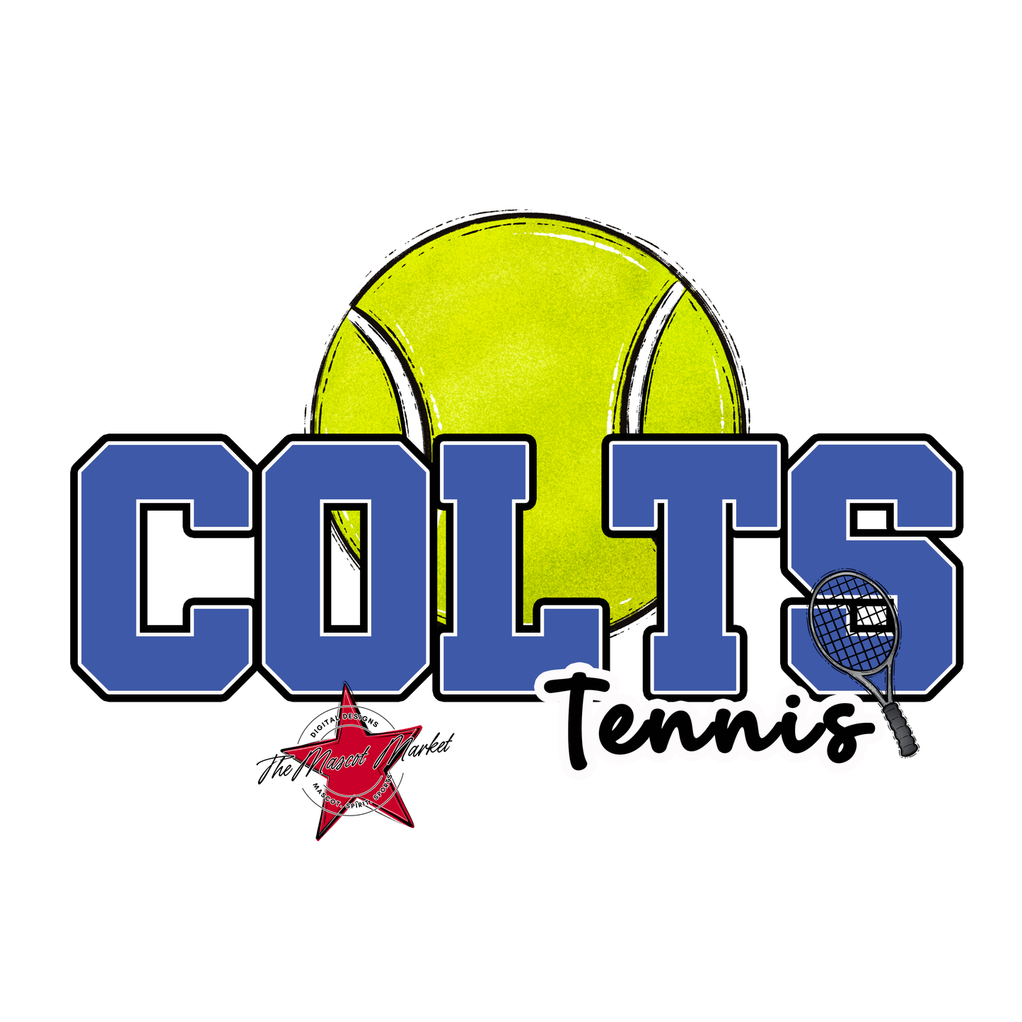 Colts Varsity Tennis-Off Blue