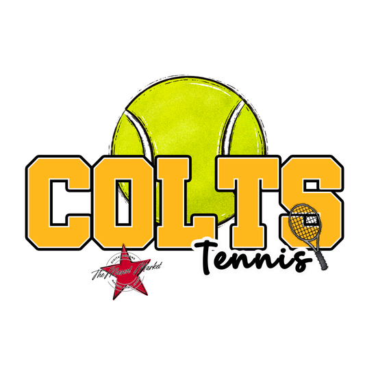 Colts Varsity Tennis-Yellow