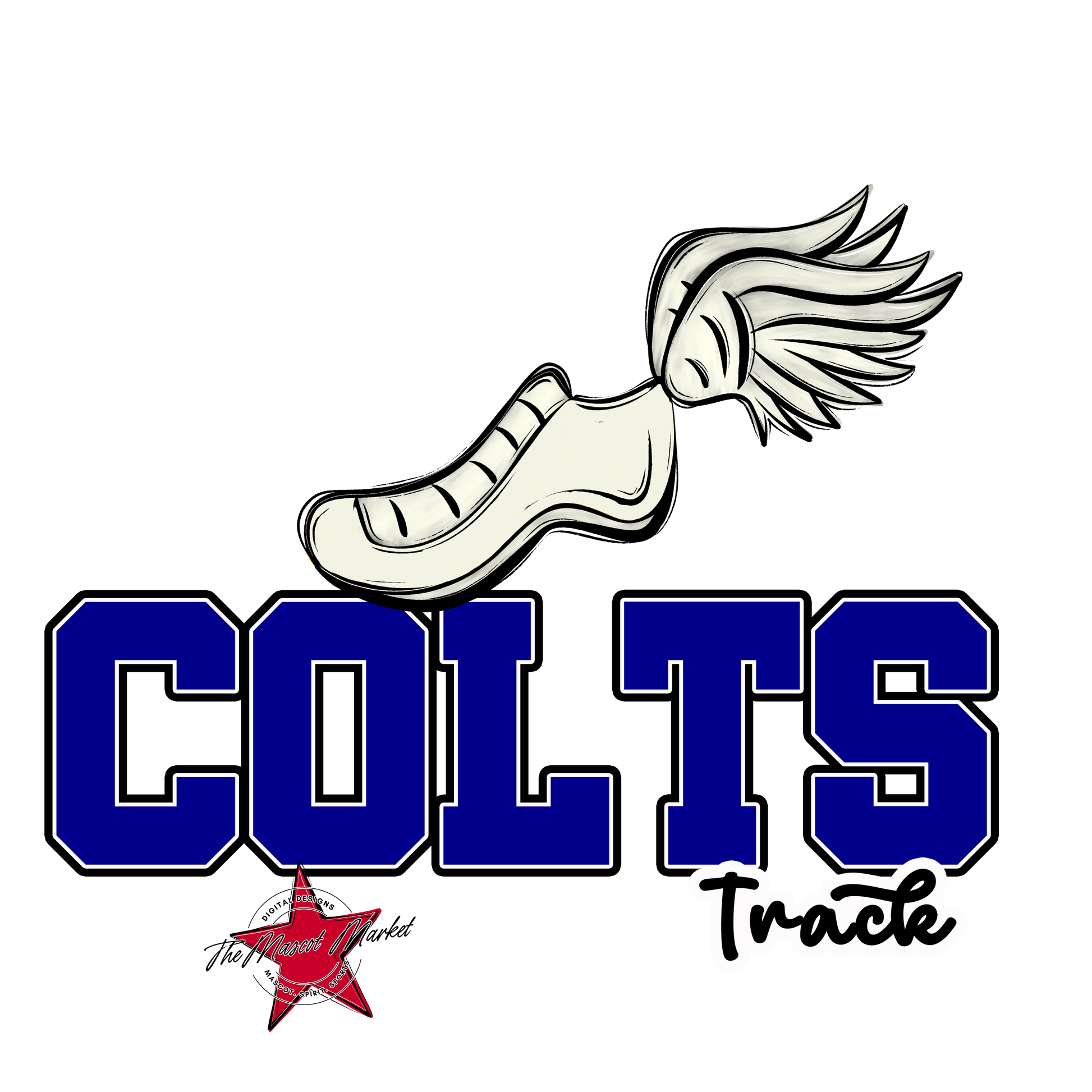 Colts Varsity Track-Blue