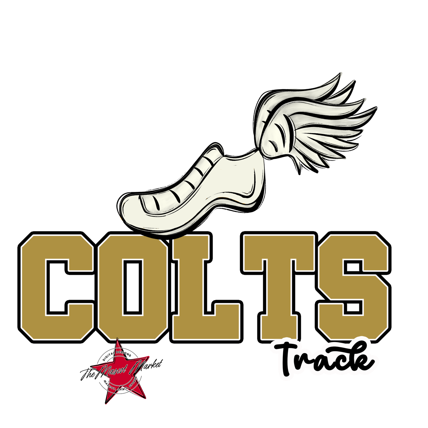 Colts Varsity Track-Gold