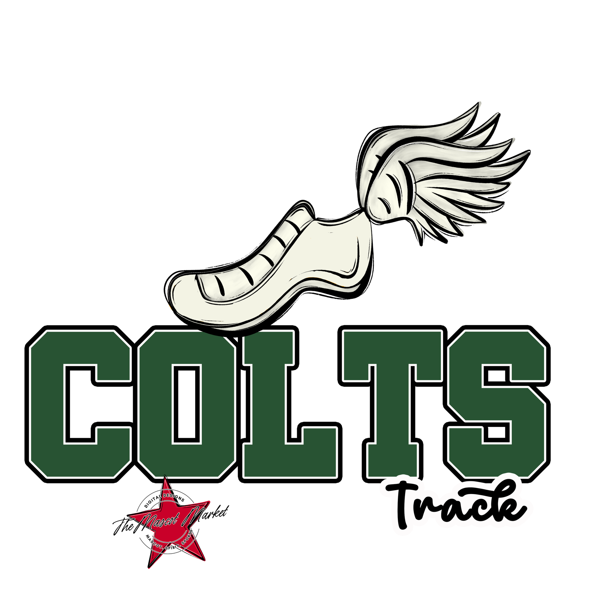 Colts Varsity Track-Green
