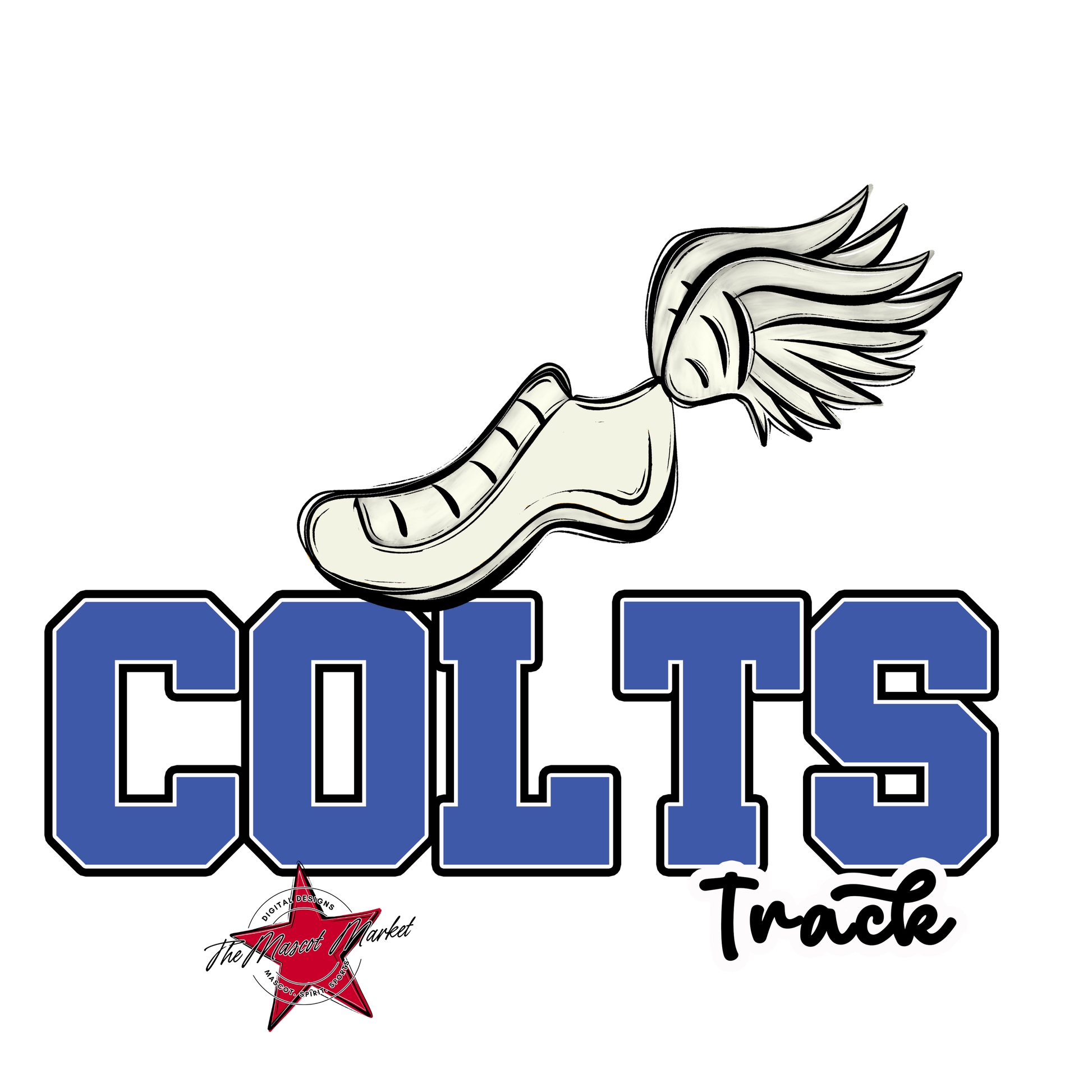 Colts Varsity Track-Off Blue