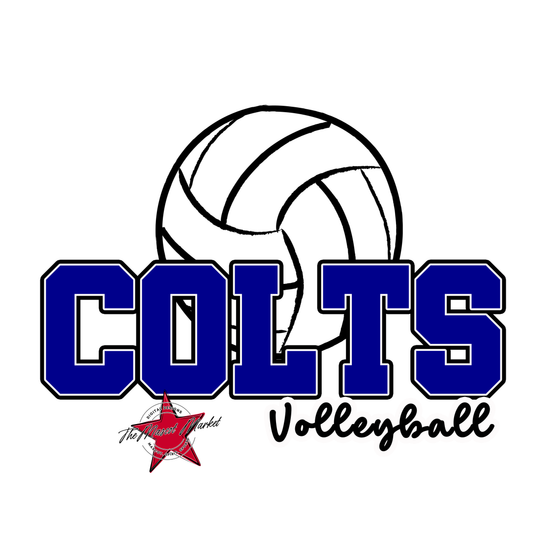 Colts Varsity Volleyball-Blue