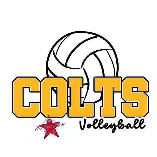 Colts Varsity Volleyball-Yellow