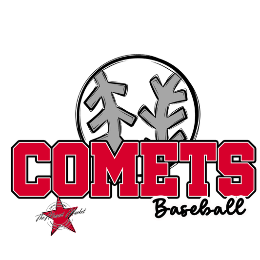 Comets Varsity Baseball-Red