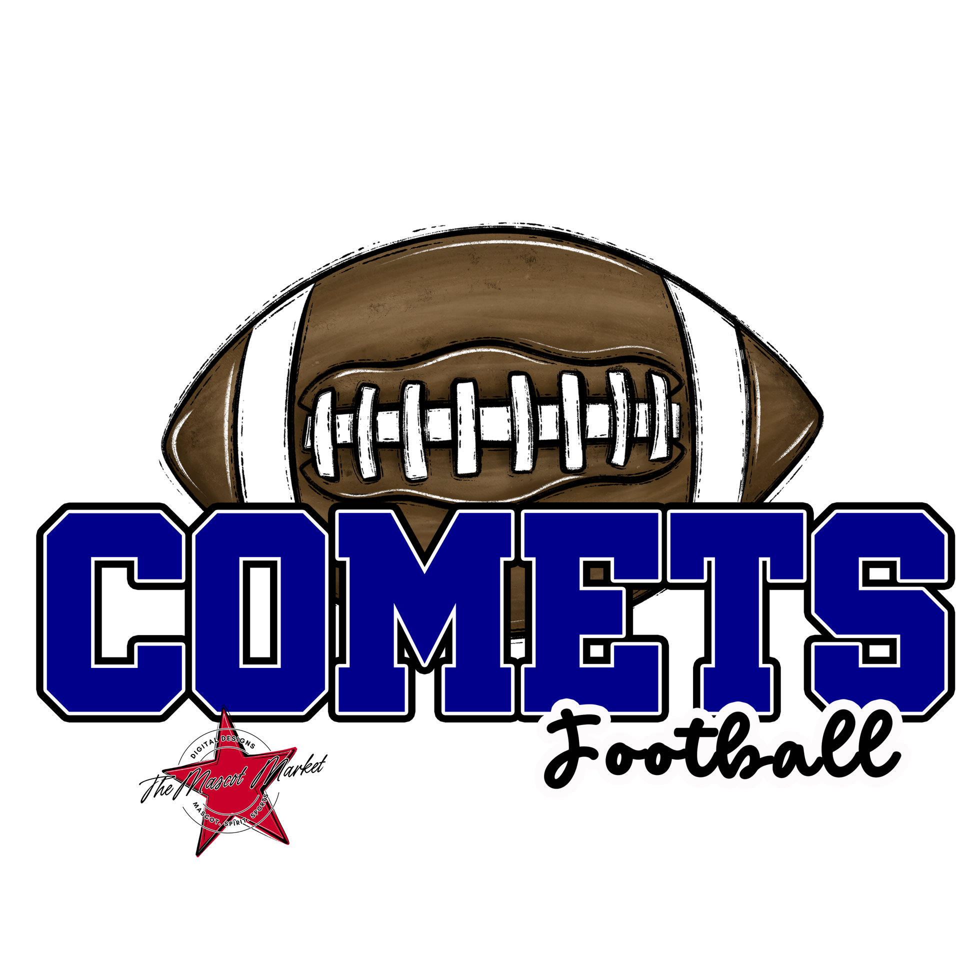 Comets Varsity Football-Blue