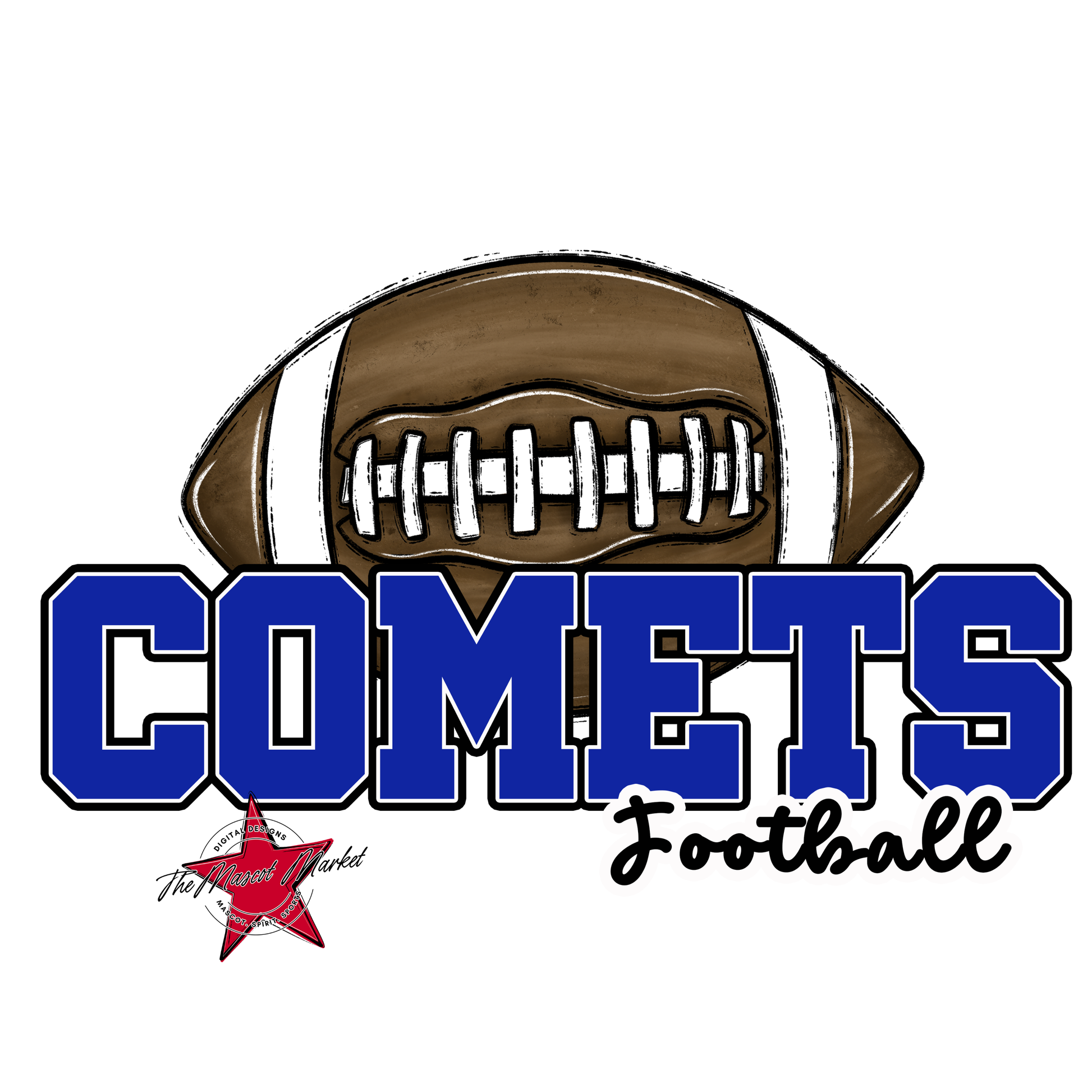 Comets Varsity Football-Royal Blue