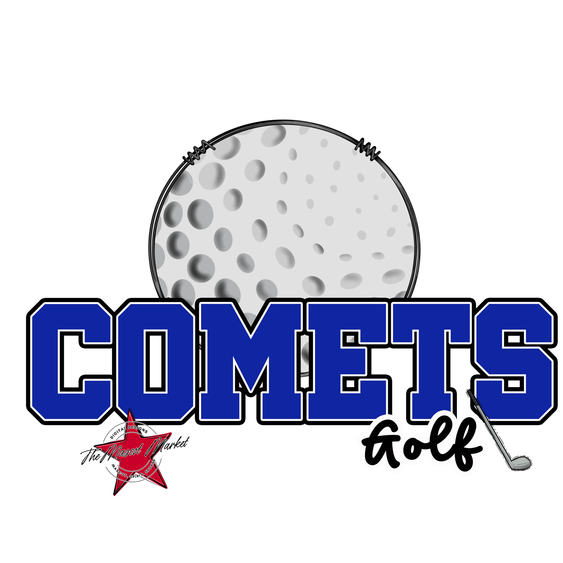 Comets Varsity Golf-Royal Blue