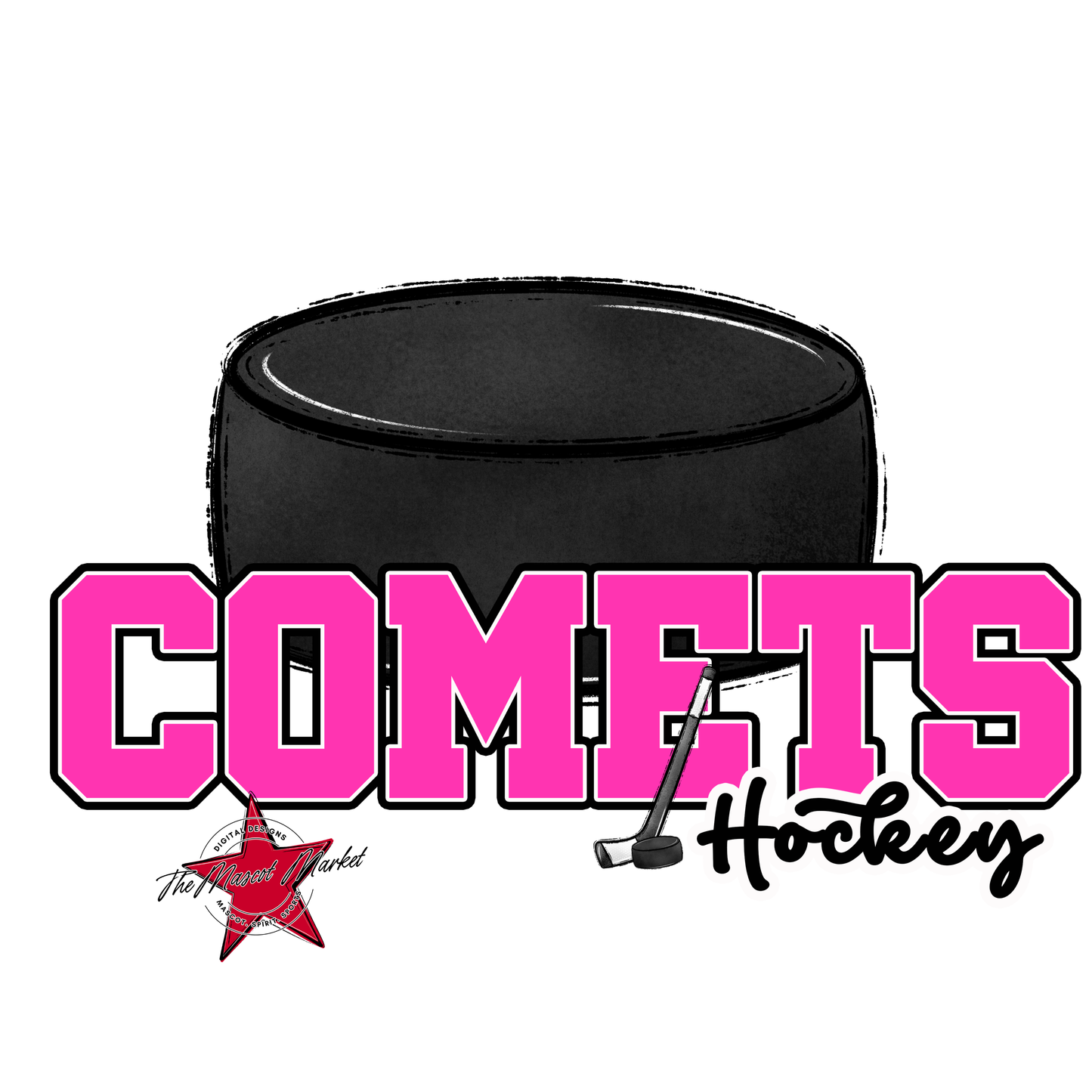 Comets Varsity Hockey-Pink