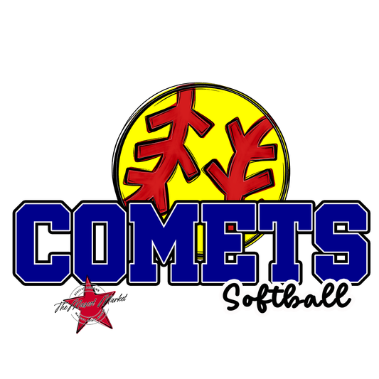 Comets Varsity Softball-Blue