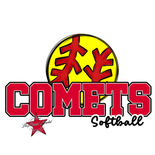 Comets Varsity Softball-Red