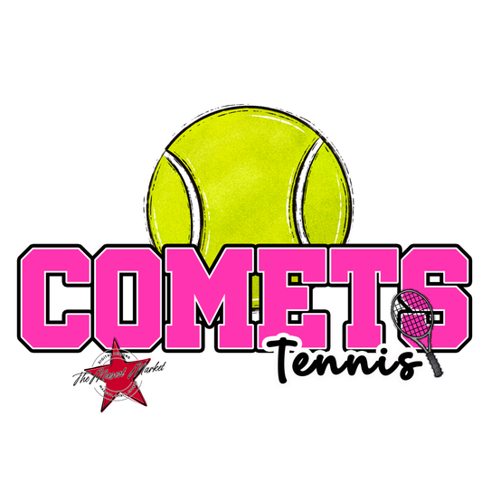 Comets Varsity Tennis-Pink