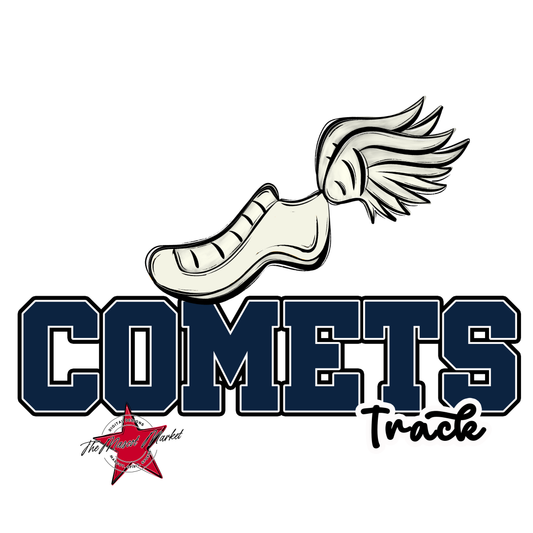 Comets Varsity Track-Navy
