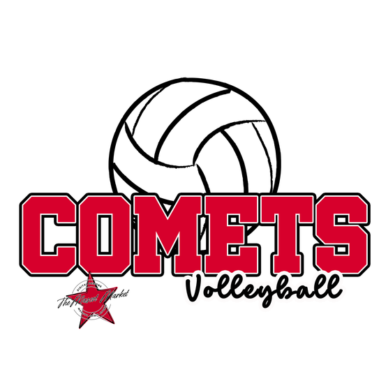 Comets Varsity Volleyball-Red