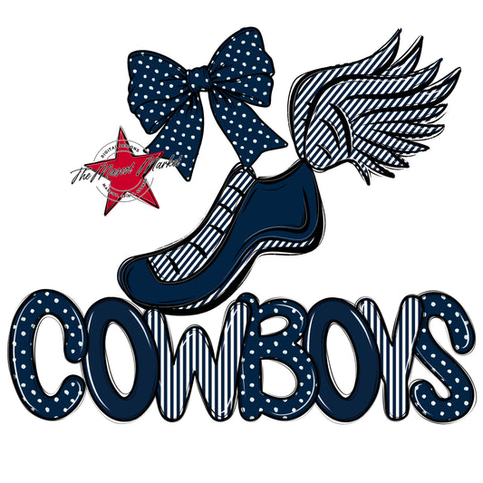 Cowboys Track Spirit Design-Navy