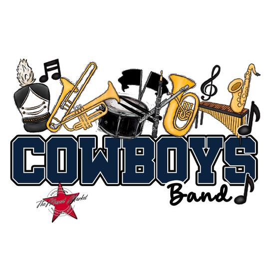 Cowboys Varsity Band-Navy