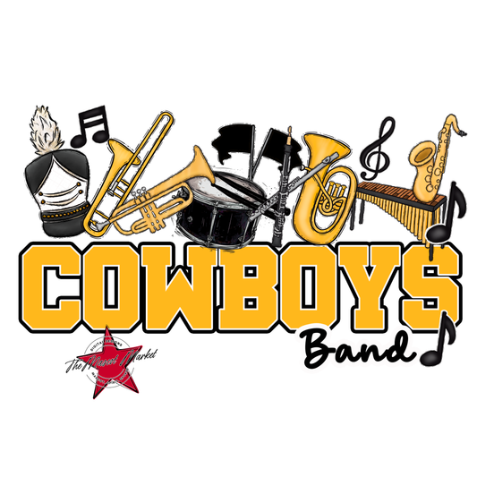 Cowboys Varsity Band-Yellow