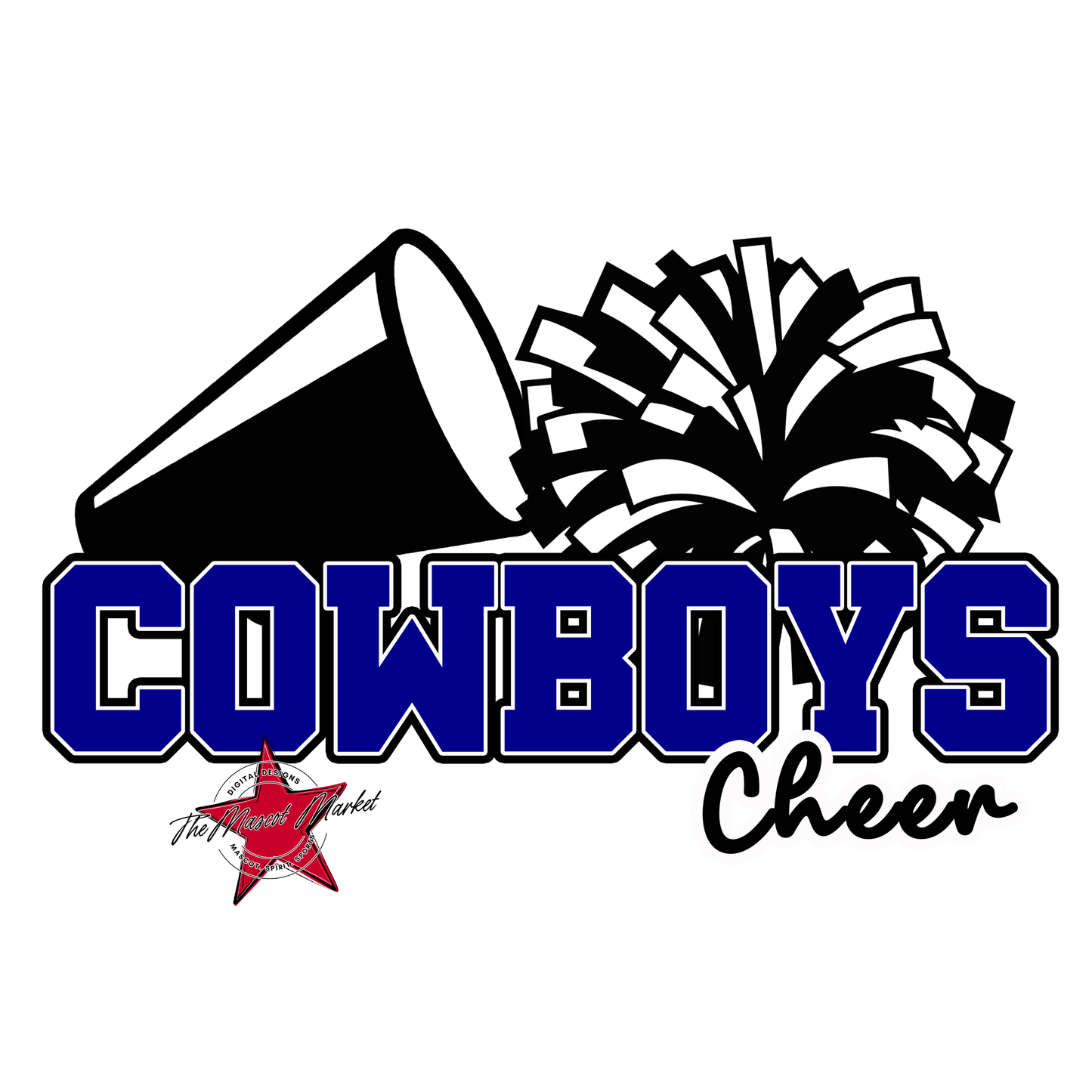 Cowboys Varsity Cheer-Blue