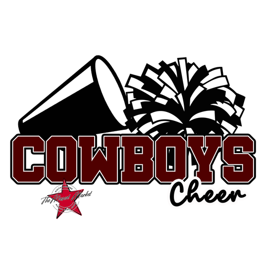 Cowboys Varsity Cheer-Maroon
