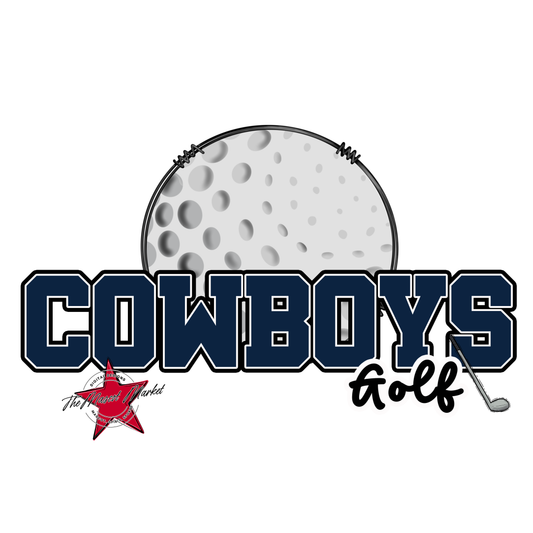 Cowboys Varsity Golf-Navy