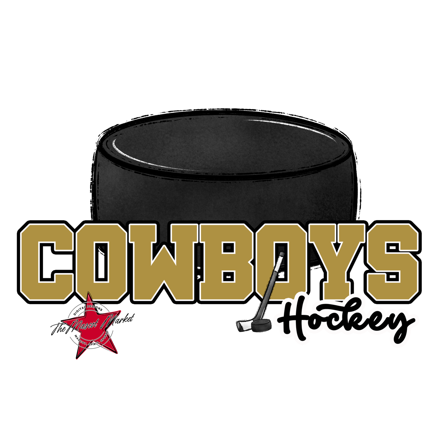 Cowboys Varsity Hockey-Gold