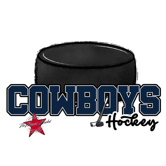 Cowboys Varsity Hockey-Navy