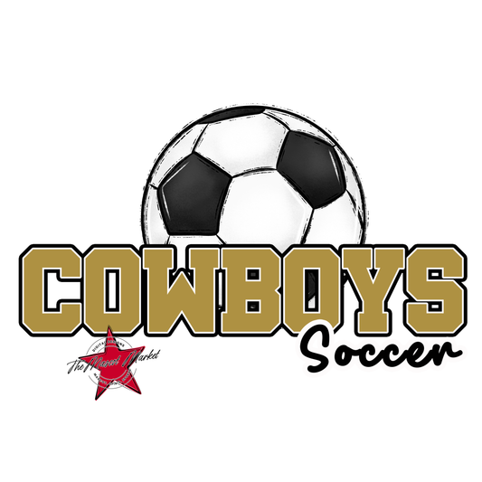 Cowboys Varsity Soccer-Gold
