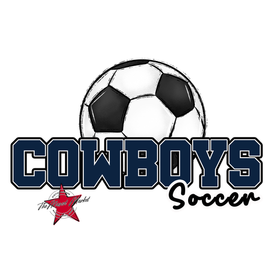 Cowboys Varsity Soccer-Navy