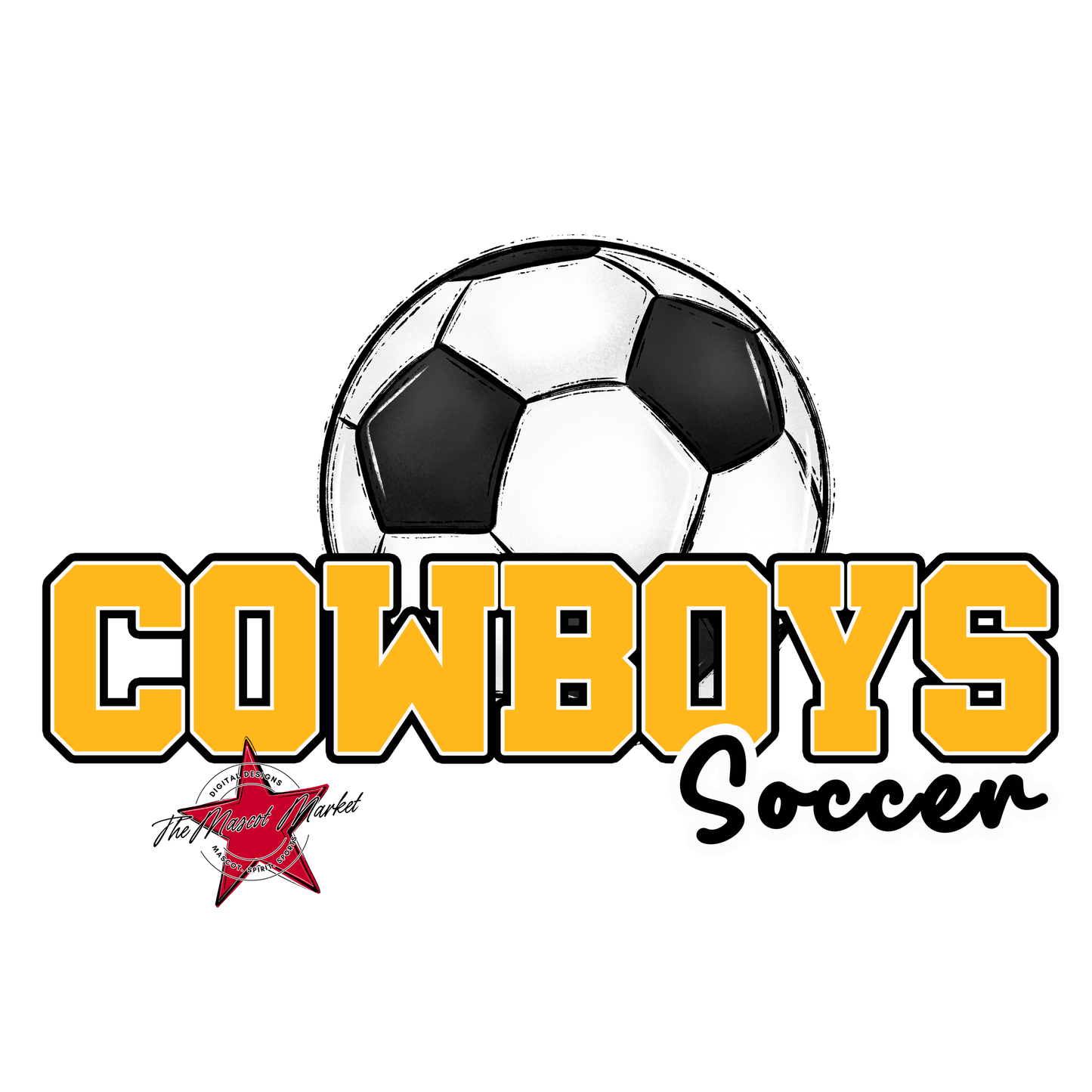 Cowboys Varsity Soccer-Yellow