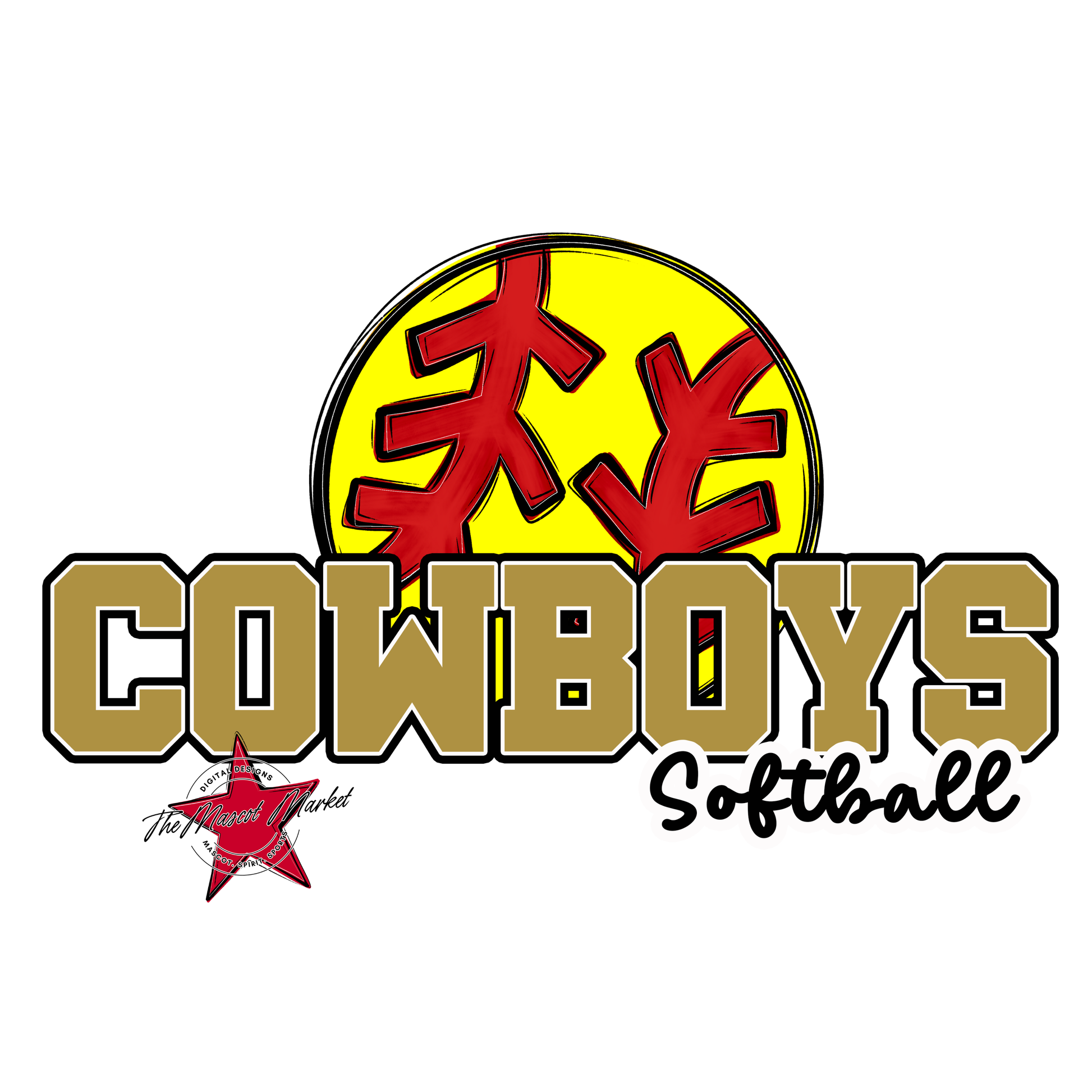 Cowboys Varsity Softball-Gold