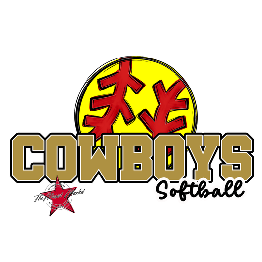 Cowboys Varsity Softball-Gold