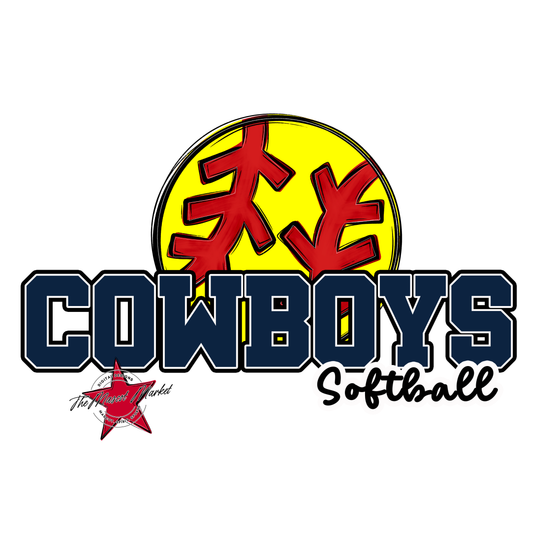 Cowboys Varsity Softball-Navy