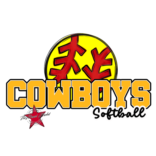 Cowboys Varsity Softball-Yellow